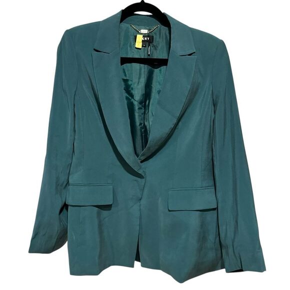 DKNY Teal Blazer - Picture 3 of 15